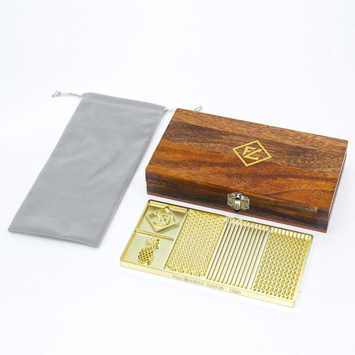 Ice Design Tray – Personalized Brass Plate with Custom Logo Stamp for Bar Tools