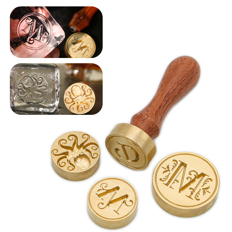 Cube Stamp – Custom Ice Branding Stamp for Cocktails & Whiskey - Image 4
