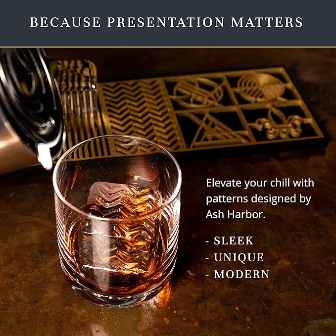 Custom Copper Ice Stamp Mold – Personalized Food-Grade Ice Plate for Whiskey & Cocktails - Image 6
