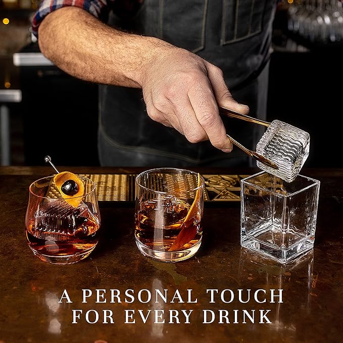 Custom Copper Ice Stamp Mold – Personalized Food-Grade Ice Plate for Whiskey & Cocktails - Image 7